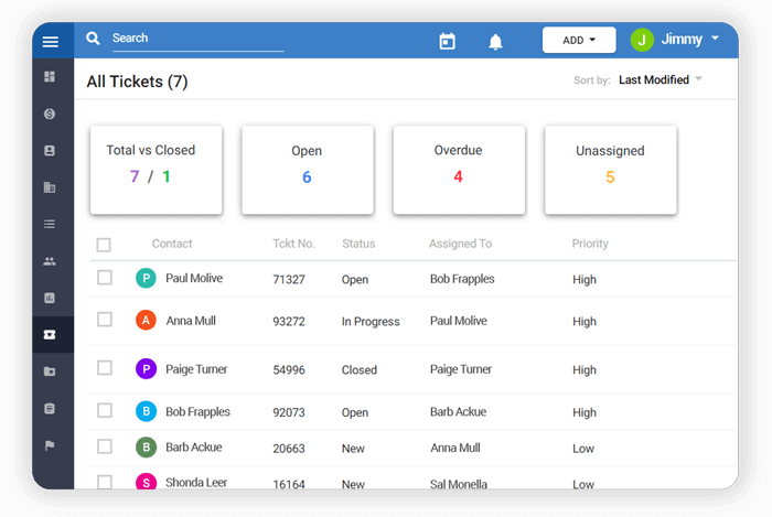 Project Management & Ticketing System